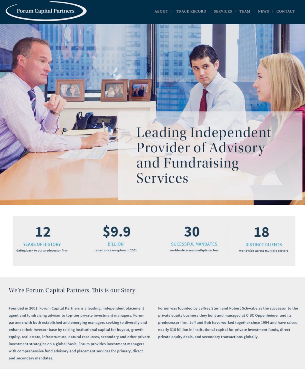 "Investment Firm Websites"